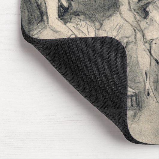 Meisjes in een Bordello Muismat (Hoek)