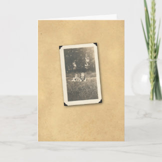 MEISJES IN GRAS 2 KAART