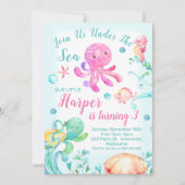 Meisjes in het kader van de uitnodiging tot geboor (Voorkant)