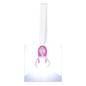 Meisjes in Jurken Cube Ornament (Voorkant)