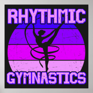 Meisjes in Nood Ritmische Gymnastiek Poster