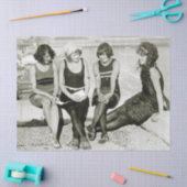  meisjes, jaren 20 tissuepapier (Craft)