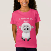 Meisjes jersey T-shirt (Voorkant)