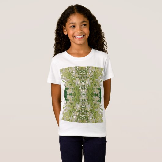Meisjes jersey T-shirt (Voorkant volledig)