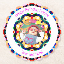 Meisjes Jongens Gelukkige Verjaardagsster Custom A