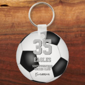 Meisjes Jongens Herdenking Voetbal Team Giften Sleutelhanger (Voorkant)