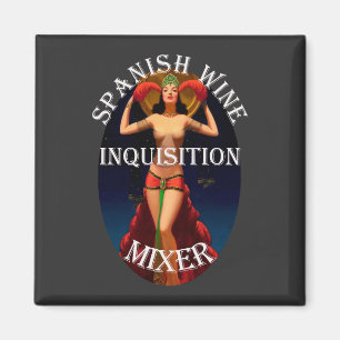 Meisjes Jongens Nacht Uit Feest Afscheidsceremonie Magneet