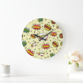 Meisjes Jongens  Patch Art Grote Klok (Huis)