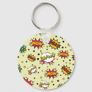 Meisjes Jongens Patch Art Sleutelhanger