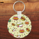 Meisjes Jongens Patch Art Sleutelhanger (Achterkant)