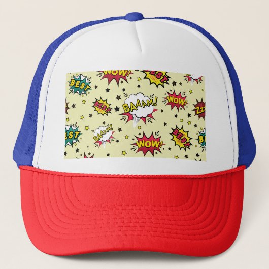 Meisjes Jongens Patch Art Trucker Pet (Voorkant)