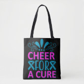 Meisjes juichen voor een genezing tote bag (Voorkant)
