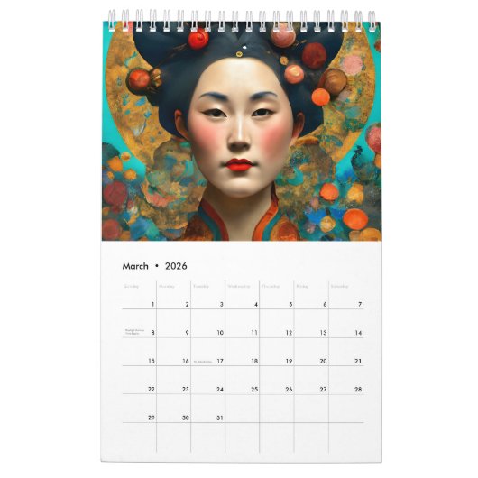 meisjes kalender (Mar 2026)