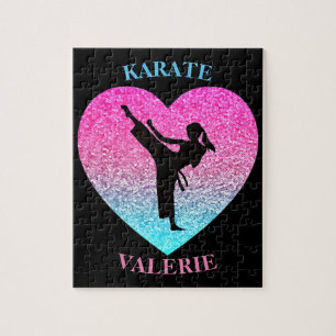 Meisjes Karate Kick Legpuzzel