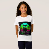 Meisjes Kat T-shirt (Voorkant volledig)