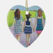 Meisjes  keramisch ornament (Rechts)