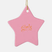 meisjes keramisch ornament (Rechts)
