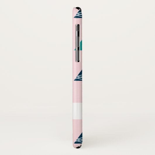 Meisjes kerstboomfeestelijke telefoontas Case-Mate iPhone case (Achterkant/links)