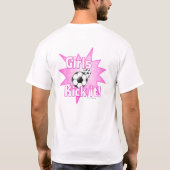Meisjes Kick het T-shirt (Achterkant)