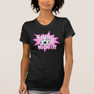 Meisjes Kick het T-shirt