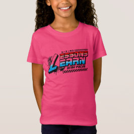 MEISJES/KINDEREN FOCUS LESSEN LEREN TEE T-SHIRT