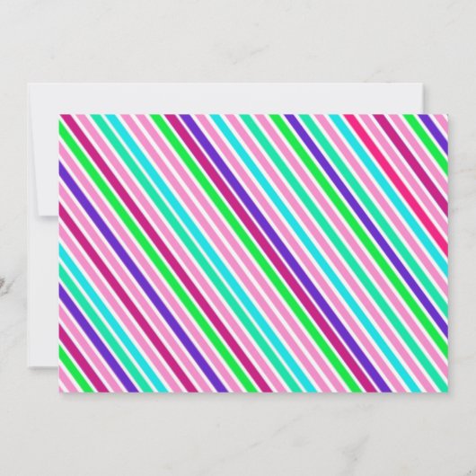 Meisjes Kindergarten Afstuderen Kaart (Achterkant)