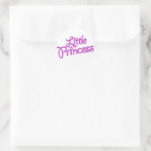 Meisjes kleine prinses grafische tekst stickers (Tas)