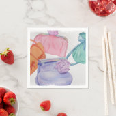 MEISJES KLEURRIJKE PORTEMONNEES PAPIEREN SERVETTEN (Insitu)