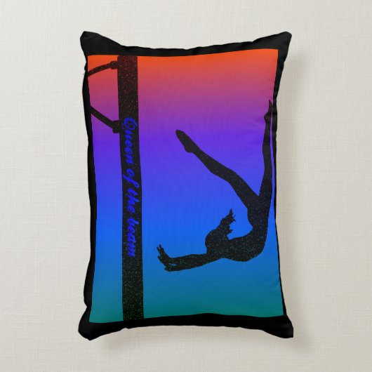 Meisjes Koningin Beam Gymnastics Accent Pillow Accent Kussen (Voorkant(Verticaal))