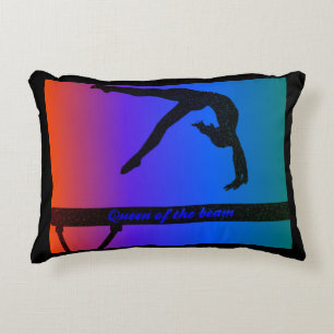 Meisjes Koningin Beam Gymnastics Accent Pillow Kussen
