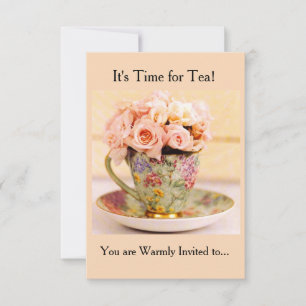 MEISJES KRIJGEN SAMENWERKING INVITATIE KAART