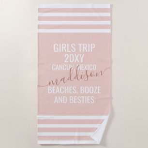 Meisjes krijgen weg met een Trip Funny Trendy Blus Strandlaken