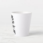 Meisjes kunnen alles doen latte mok (Voorkant)