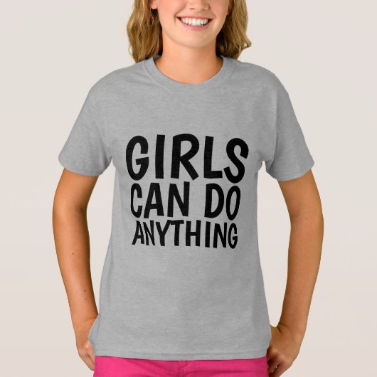 MEISJES KUNNEN ALLES, T-shirts (Voorkant)
