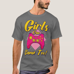 Meisjes kunnen games spelen met gamingvideogames2 t-shirt