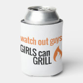 Meisjes kunnen grill Koelbox Blikjeskoeler (Blikje Voorkant)