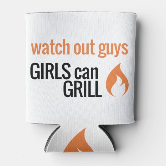 Meisjes kunnen grill Koelbox Blikjeskoeler (Voorkant)