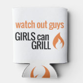 Meisjes kunnen grill Koelbox Blikjeskoeler (Achterkant)