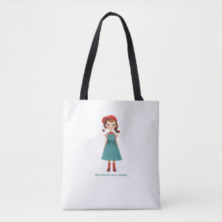 Meisjes kunnen meer.. punt - limited edition 781 s tote bag