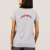 Meisjes kunnen niet wat aangepast t-shirt (Achterkant)