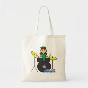 Meisjes kunnen niet wat? ColorizeME Aangepast ontw Tote Bag