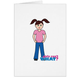 Meisjes kunnen niet wat? Meisje