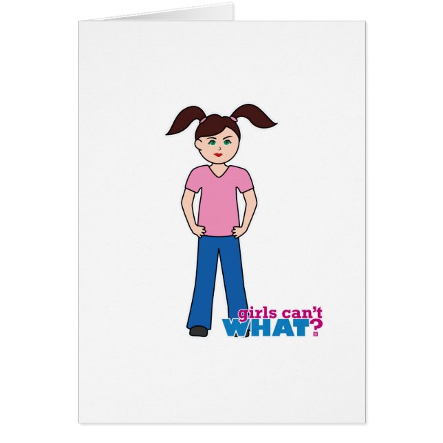 Meisjes kunnen niet wat? Meisje (Voorkant)
