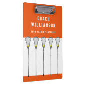 Meisjes Lacrosse Coach Klembord (Rechts)