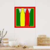 Meisjes Lacrosse Decoratie (Keuken)