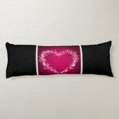 Meisjes Lacrosse Floating Hearts Lichaamskussen (Achterkant)