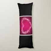 Meisjes Lacrosse Floating Hearts Lichaamskussen (Achterkant (Verticaal))