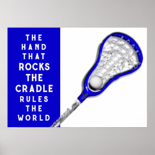 Meisjes Lacrosse Poster