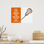 Meisjes Lacrosse Poster (Keuken)