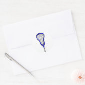 Meisjes Lacrosse Ronde Sticker (Envelop)